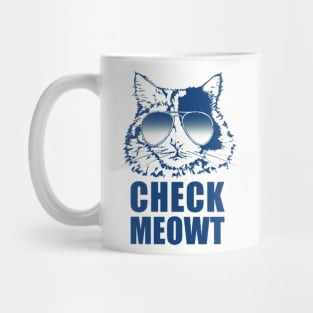 Check Meowt Mug